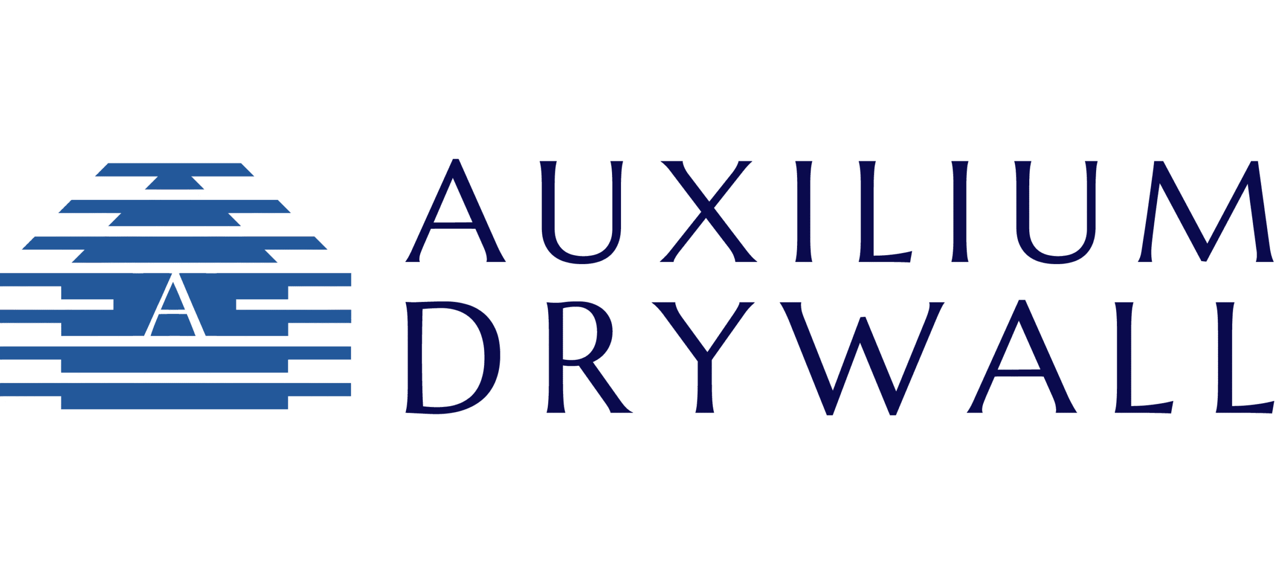 Auxilium Drywall Horizontal Logo-2